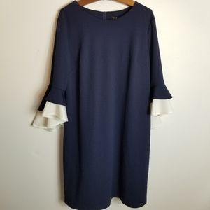 ILE New York Bell Sleeve Shift Dress NWT